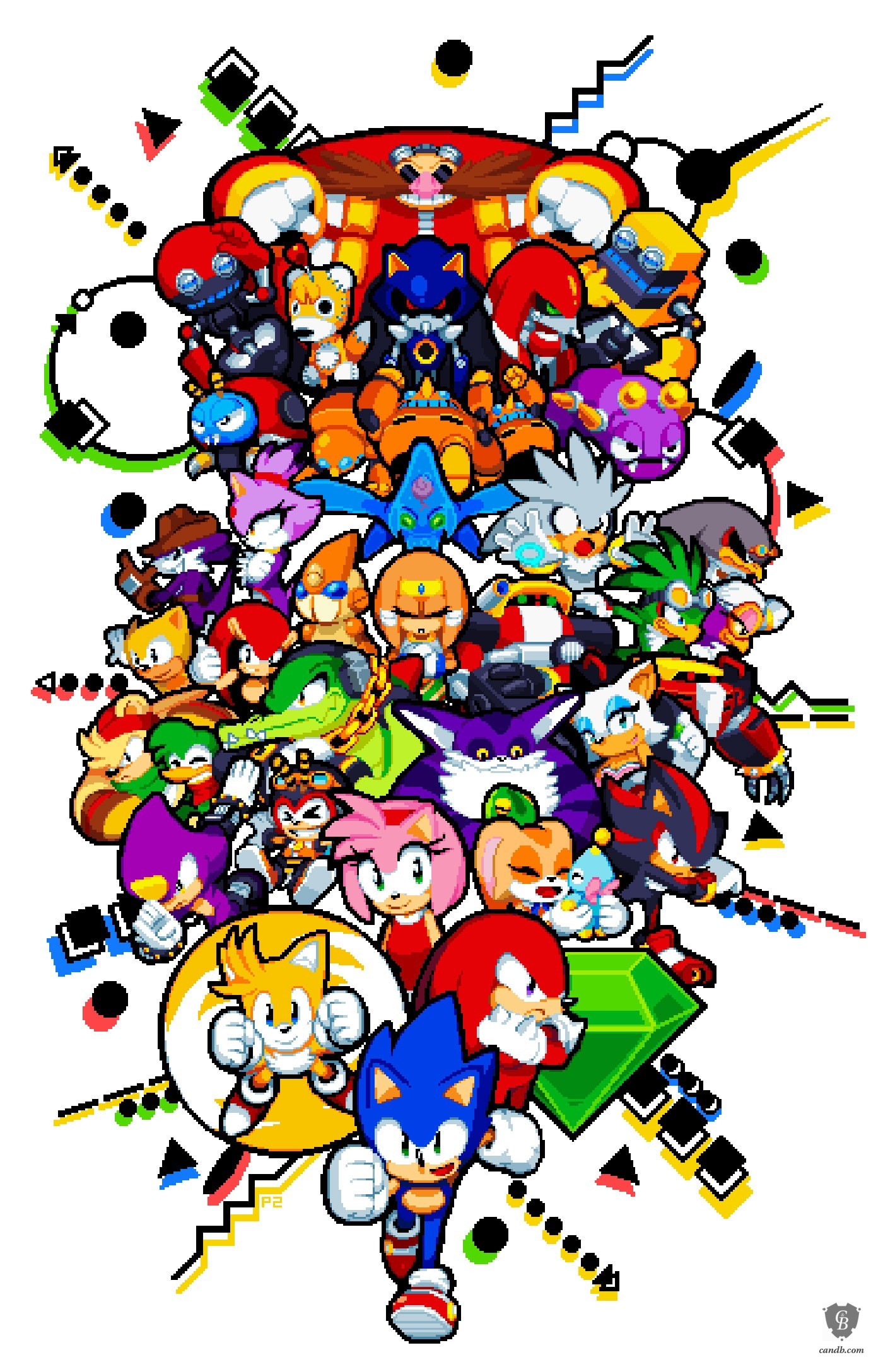 Artwork Sonic The Hedgehog SEGA