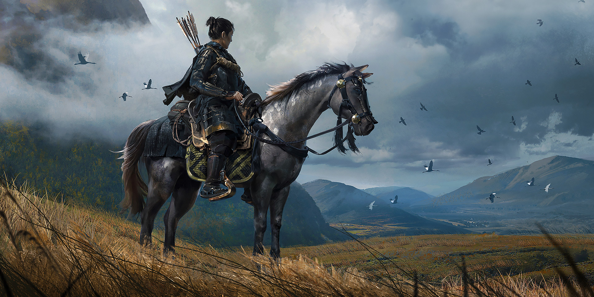 Artwork Jin's Horse Nobu | Ghost of Tsushima | Sucker Punch Productions