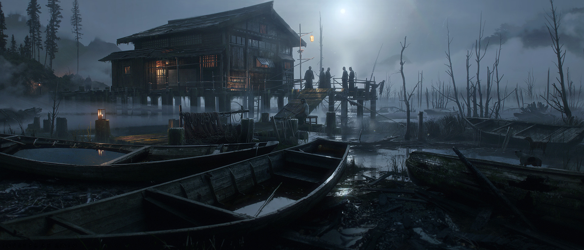 Artwork Umugi Cove | Ghost of Tsushima | Sucker Punch Productions ...