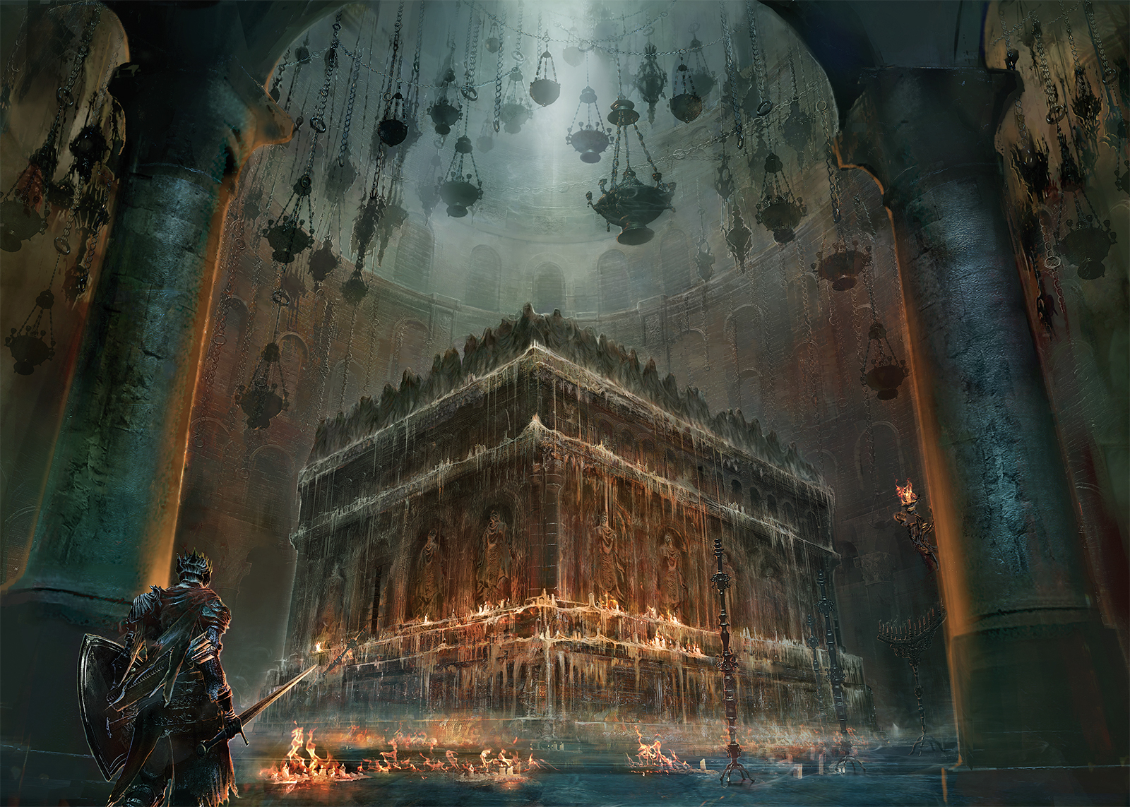 Artwork The Chamber of Deacons of the Deep, Dark Souls III