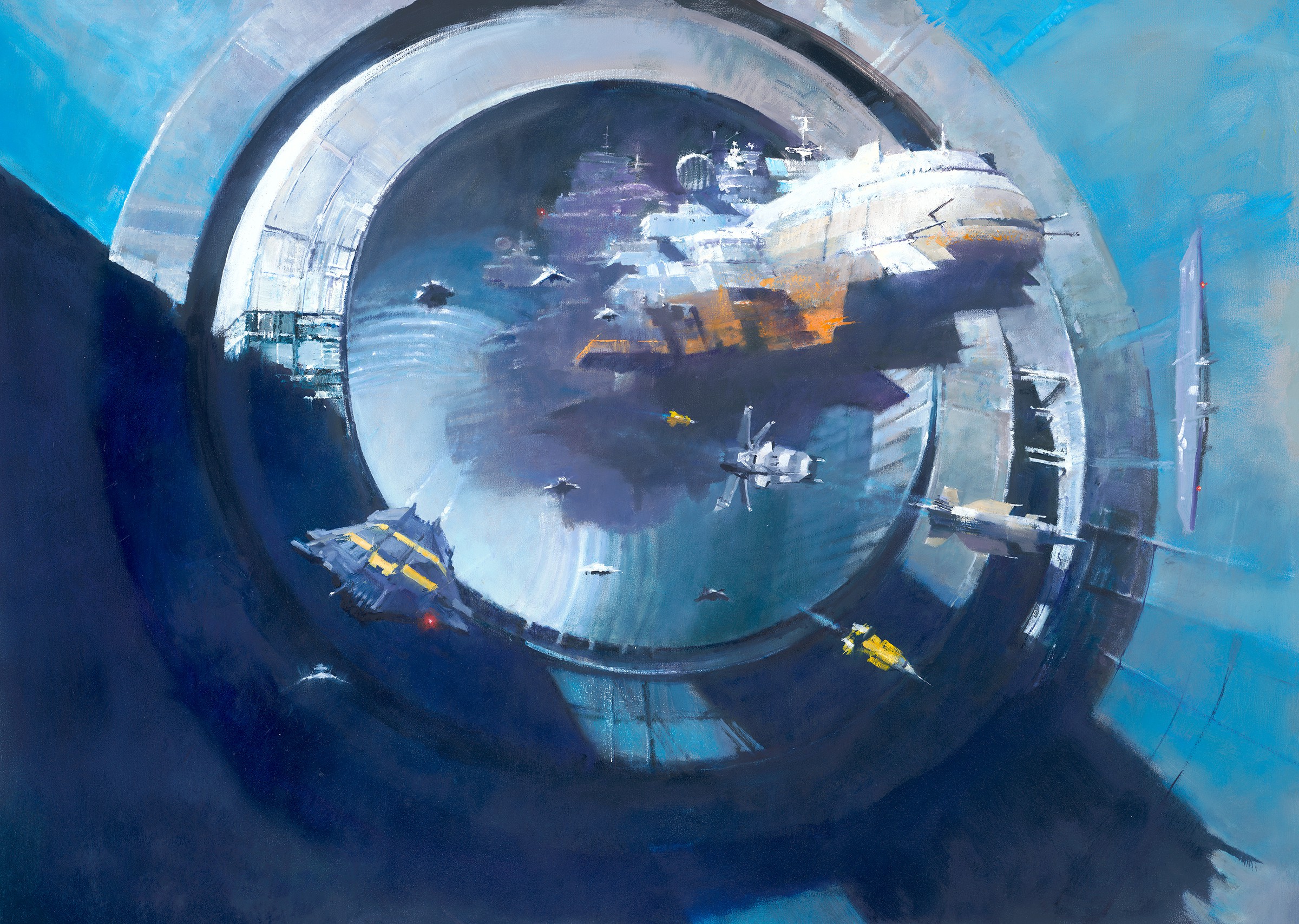 Magnificent Homeworld 3 Art Print by John Harris | Cook and Becker