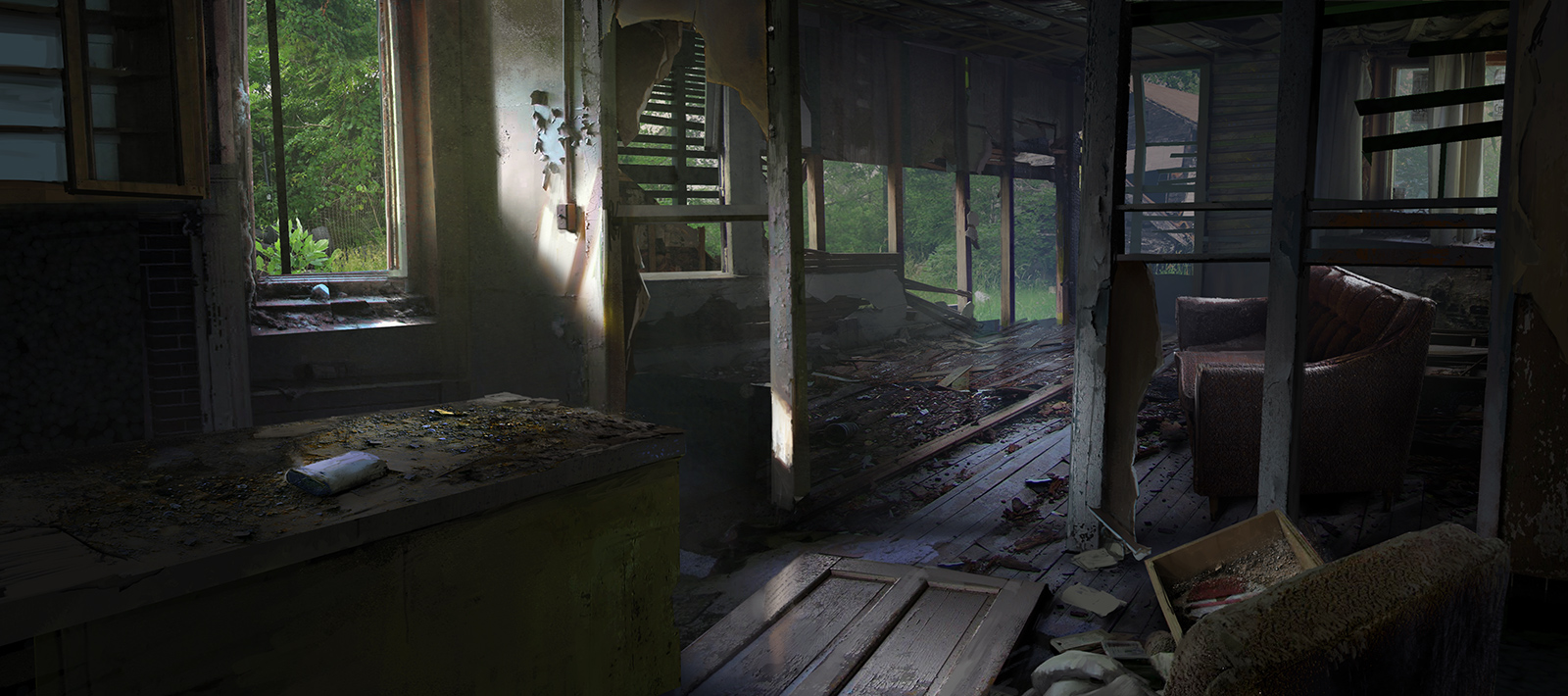 Game Studio Naughty Dog shares 'The Last of Us' Concept Art